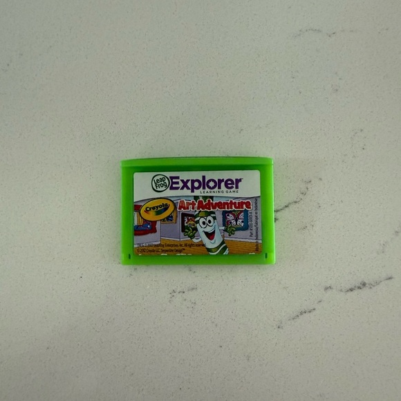 LeapFrog LeapPad Explorer Learning: Crayola - Art Adventure - Picture 1 of 2